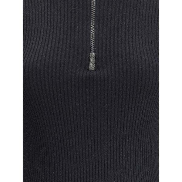 Black Cashmere Sweatshirt