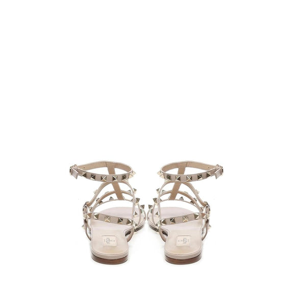 Beige Calfskin Sandals