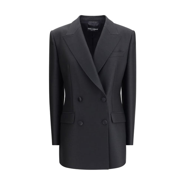 Black Fleece Wool Blazer