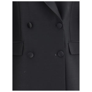 Black Fleece Wool Blazer