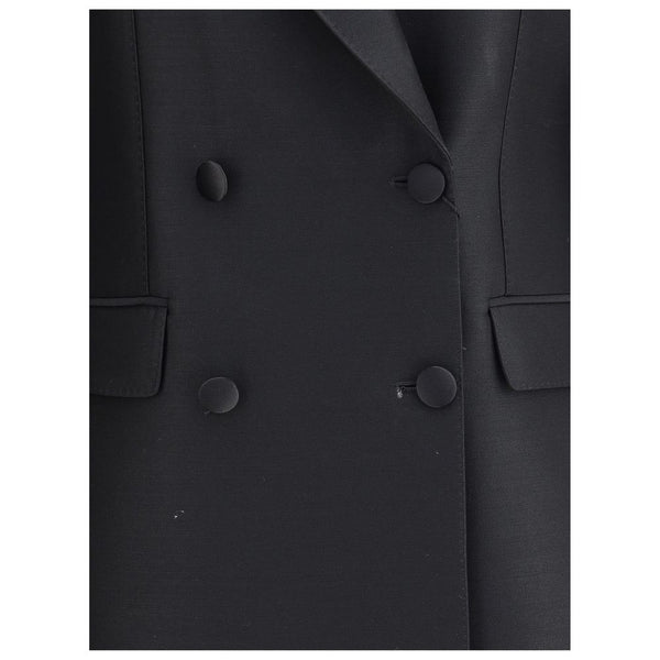 Black Fleece Wool Blazer