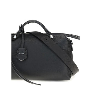 Black Calf Leather Bos Taurus Shoulder Bag