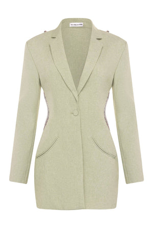 Belle Backless Diamond Blazer