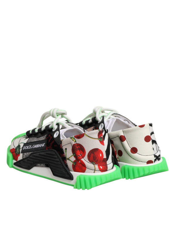 Multicor DG Logo Leopard Cherry Sneaker Shoes