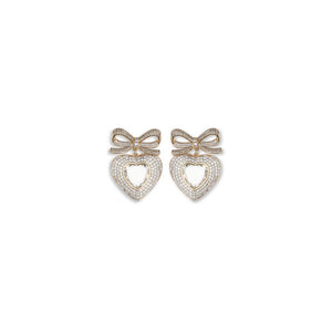 Gold Brass Earrings