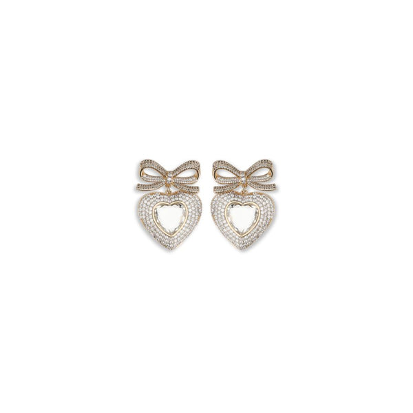 Gold Brass Earrings