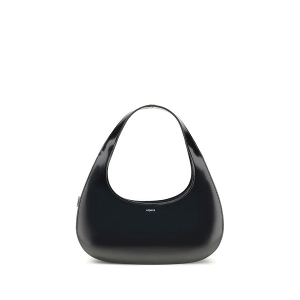Black Leather Shoulder Bag