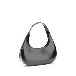 Black Leather Shoulder Bag