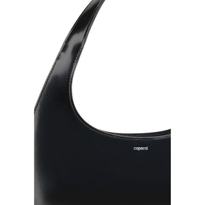 Black Leather Shoulder Bag