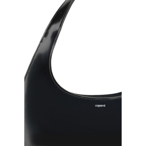 Black Leather Shoulder Bag