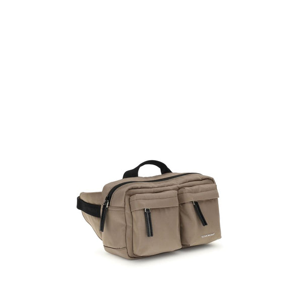Beige Polyamide Handbag