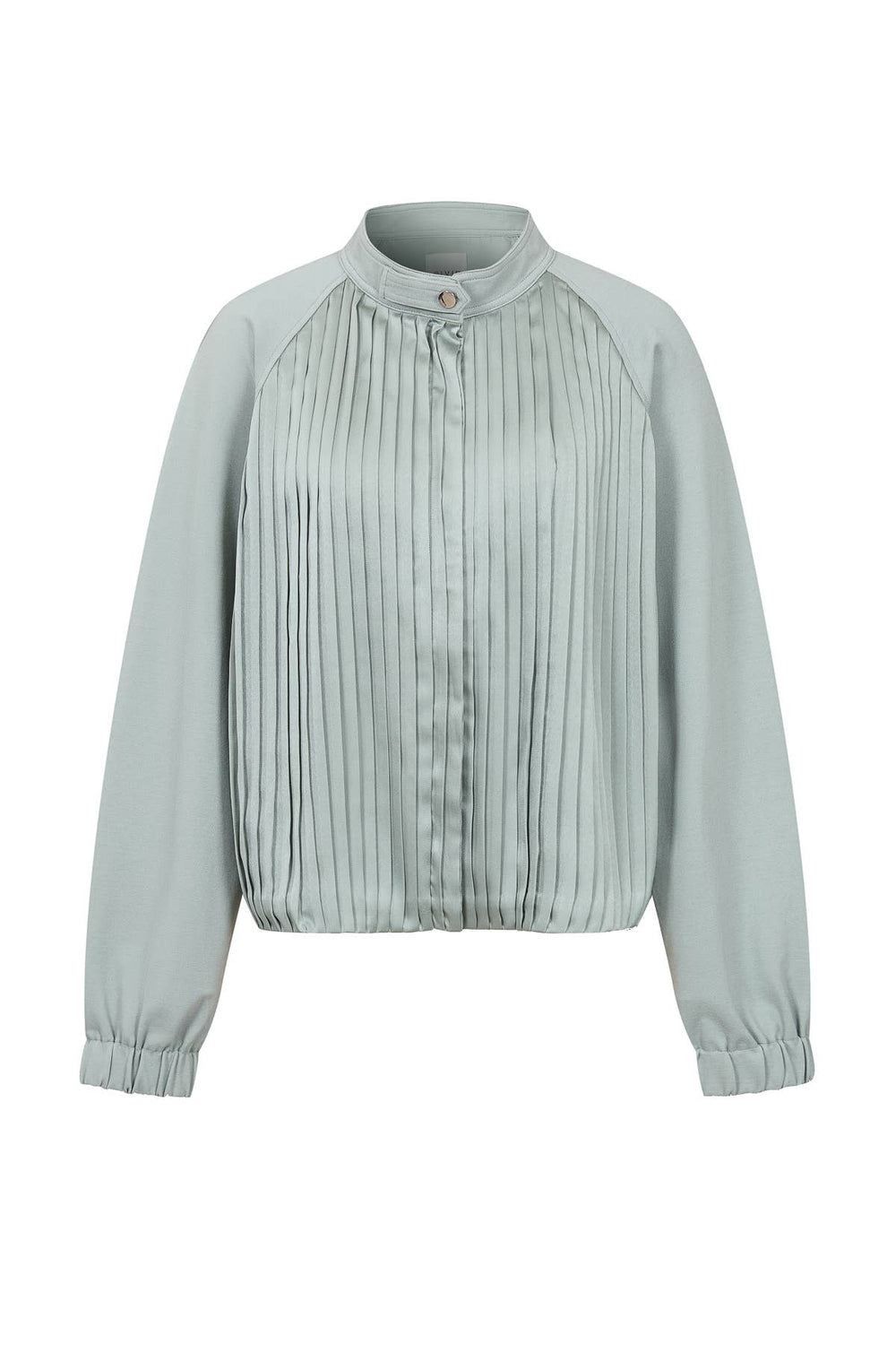 Pleated Zip Up Jacket