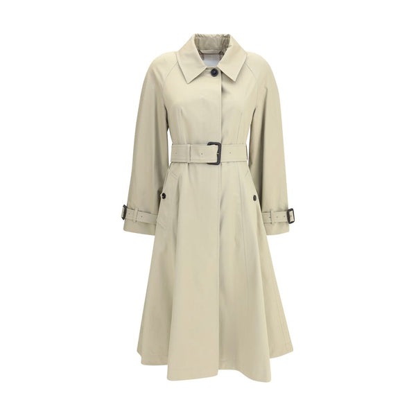 Beige Cotton Coat