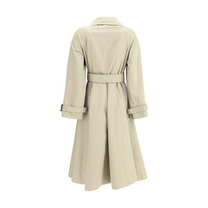 Beige Cotton Coat