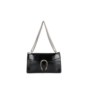 Black Calfskin Crossbody Bag