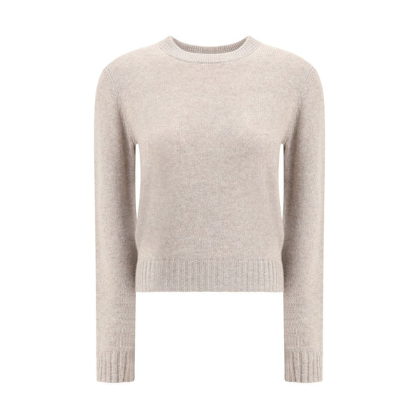 Beige Cashmere Cashmere Sweater