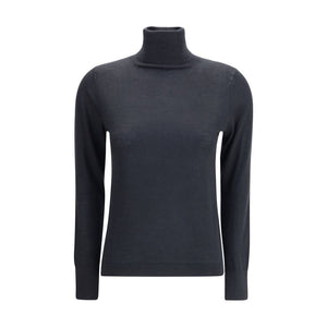 Black Cashmere Turtleneck