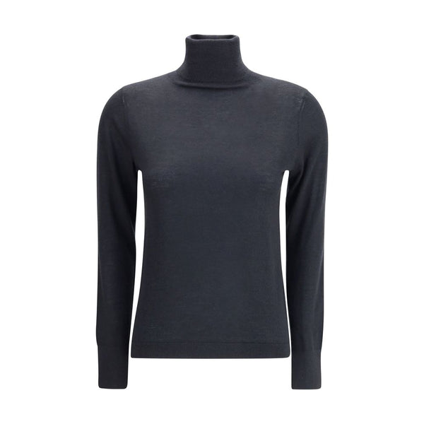 Black Cashmere Turtleneck