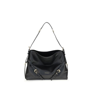Black Calf Leather Bos Taurus Shoulder Bag