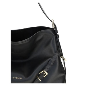 Black Calf Leather Bos Taurus Shoulder Bag