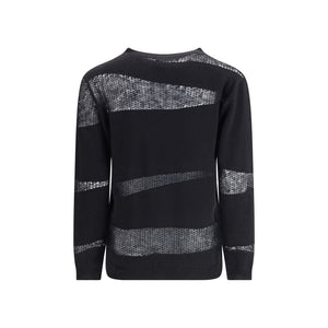Black Fleece Wool Cashmere Sweater