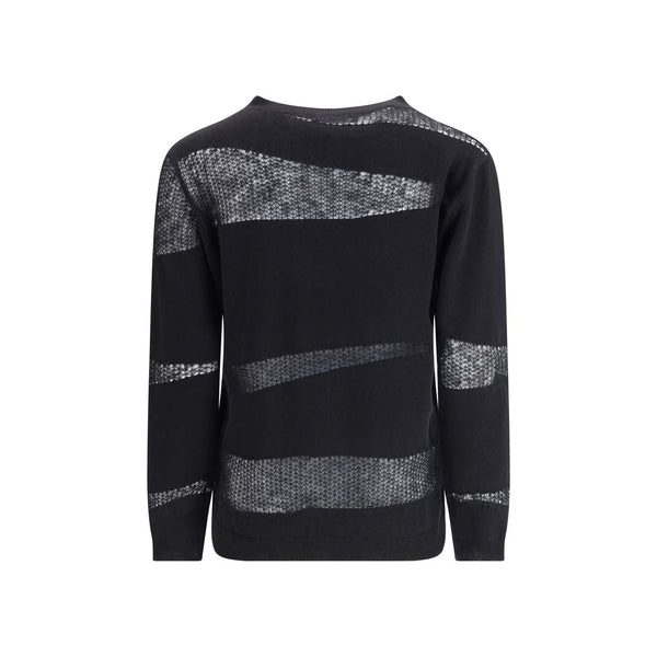 Black Fleece Wool Cashmere Sweater