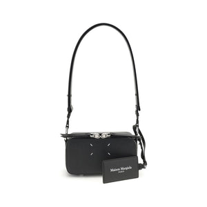 Black Calf Leather Bos Taurus Shoulder Bag