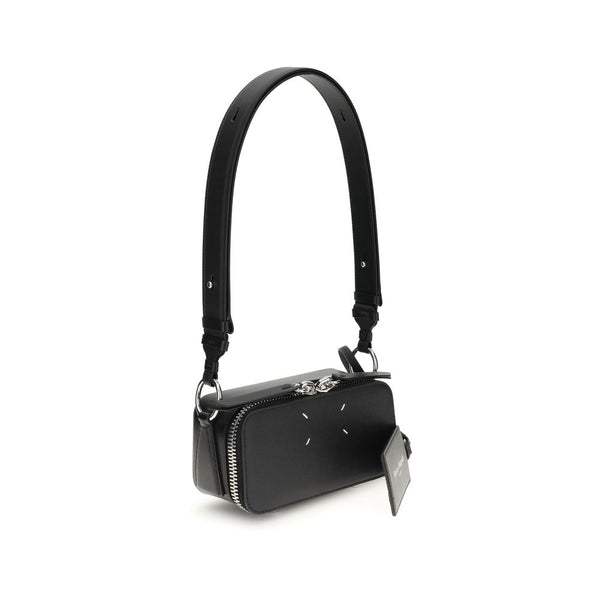 Black Calf Leather Bos Taurus Shoulder Bag