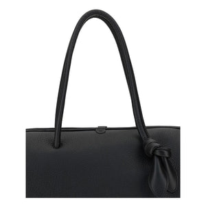 Black Calf Leather Bos Taurus Handbag