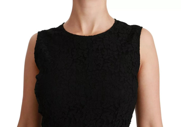Black Lace Gown Bodycon Sheath STAFF Dress
