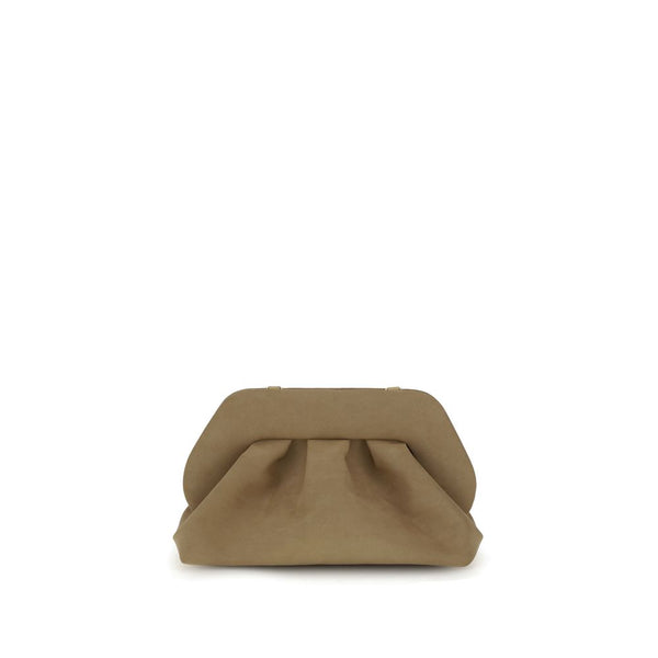 Beige Other Fibres Clutch Bag