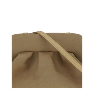 Beige Other Fibres Clutch Bag
