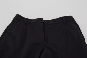 Black High Waist Skinny Trouser STAFF Pants