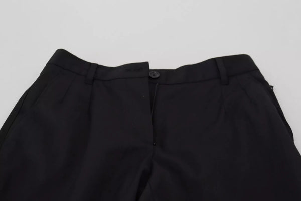 Black High Waist Skinny Trouser STAFF Pants
