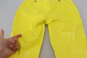 Yellow High Waist Skinny Women Trouser Pants