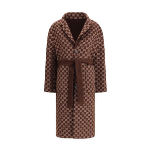 Silk and wool reversible Coat