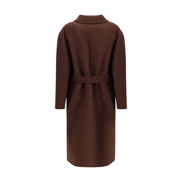 Silk and wool reversible Coat