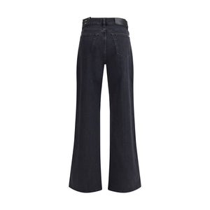 Black Cotton Jeans Denim