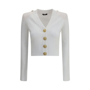 White Viscose Cardigan