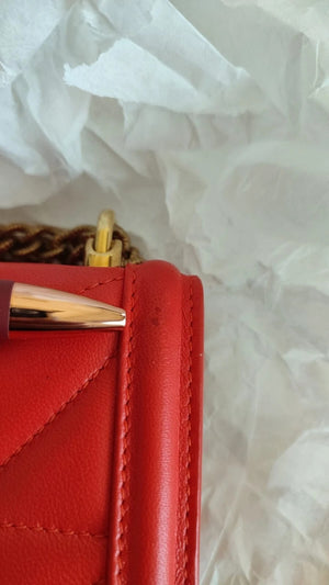 Red Quilted Devotion Crossbody 11 PRO Phone case bag