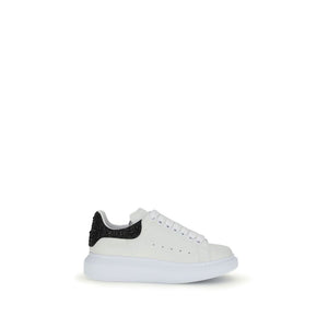 White Leather Chunky Sneakers