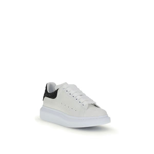 White Leather Chunky Sneakers