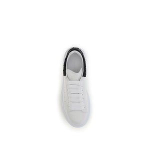 White Leather Chunky Sneakers
