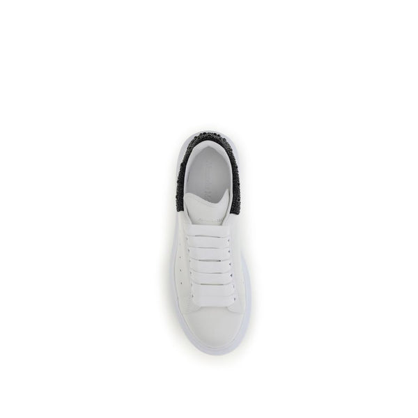 White Leather Chunky Sneakers