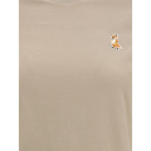 Beige Cotton T-Shirt