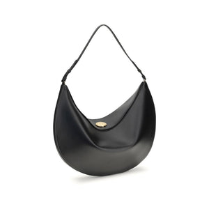 Black Calf Leather Bos Taurus Shoulder Bag