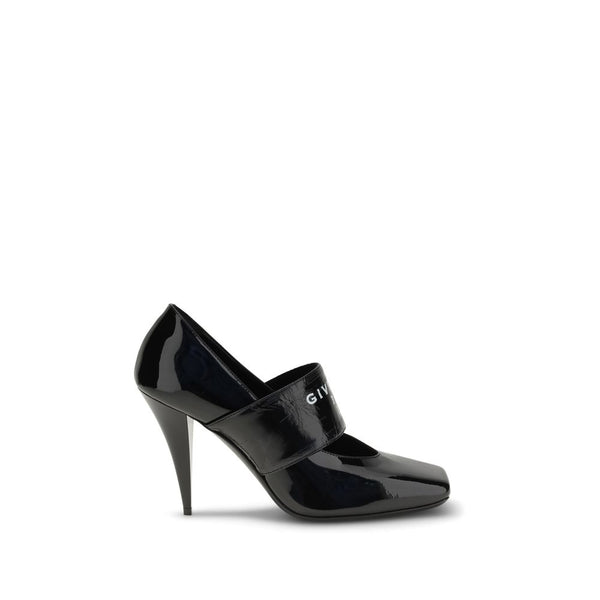 Black Calf Leather Bos Taurus High Heel Pumps