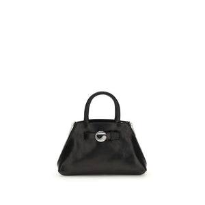 Black Calf Leather Bos Taurus Shoulder Bag