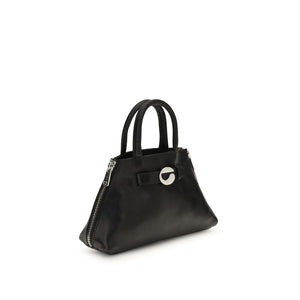 Black Calf Leather Bos Taurus Shoulder Bag