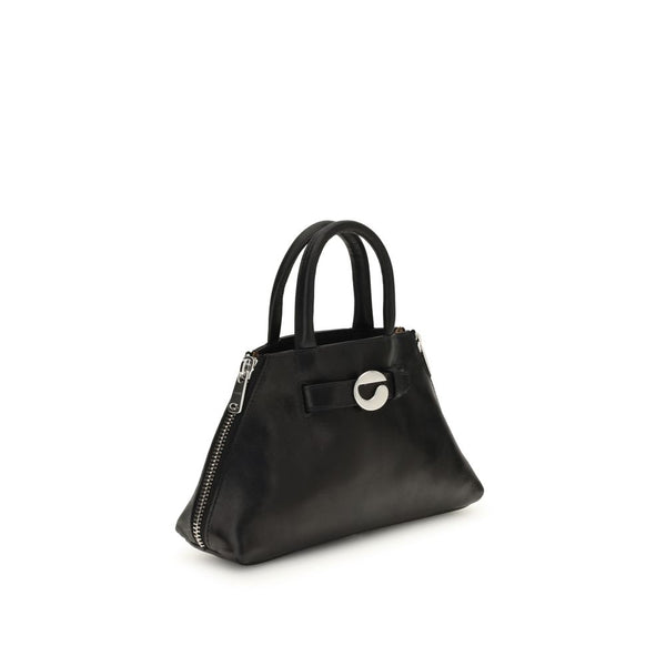 Black Calf Leather Bos Taurus Shoulder Bag